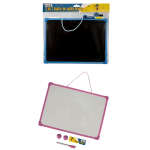 Whiteboard / Chalkboard Set with Accessories